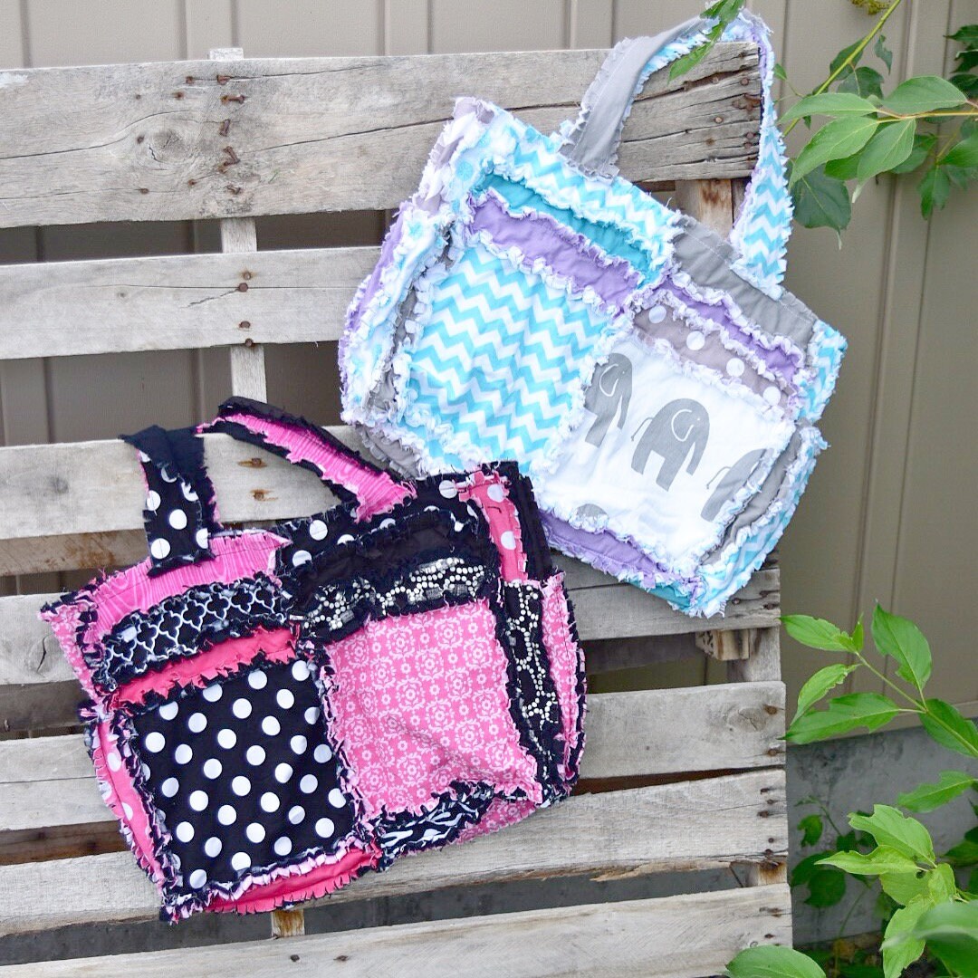 Diaper Bag Pattern PDF Sewing Patterns Baby Rag Quilt Tote Etsy Australia