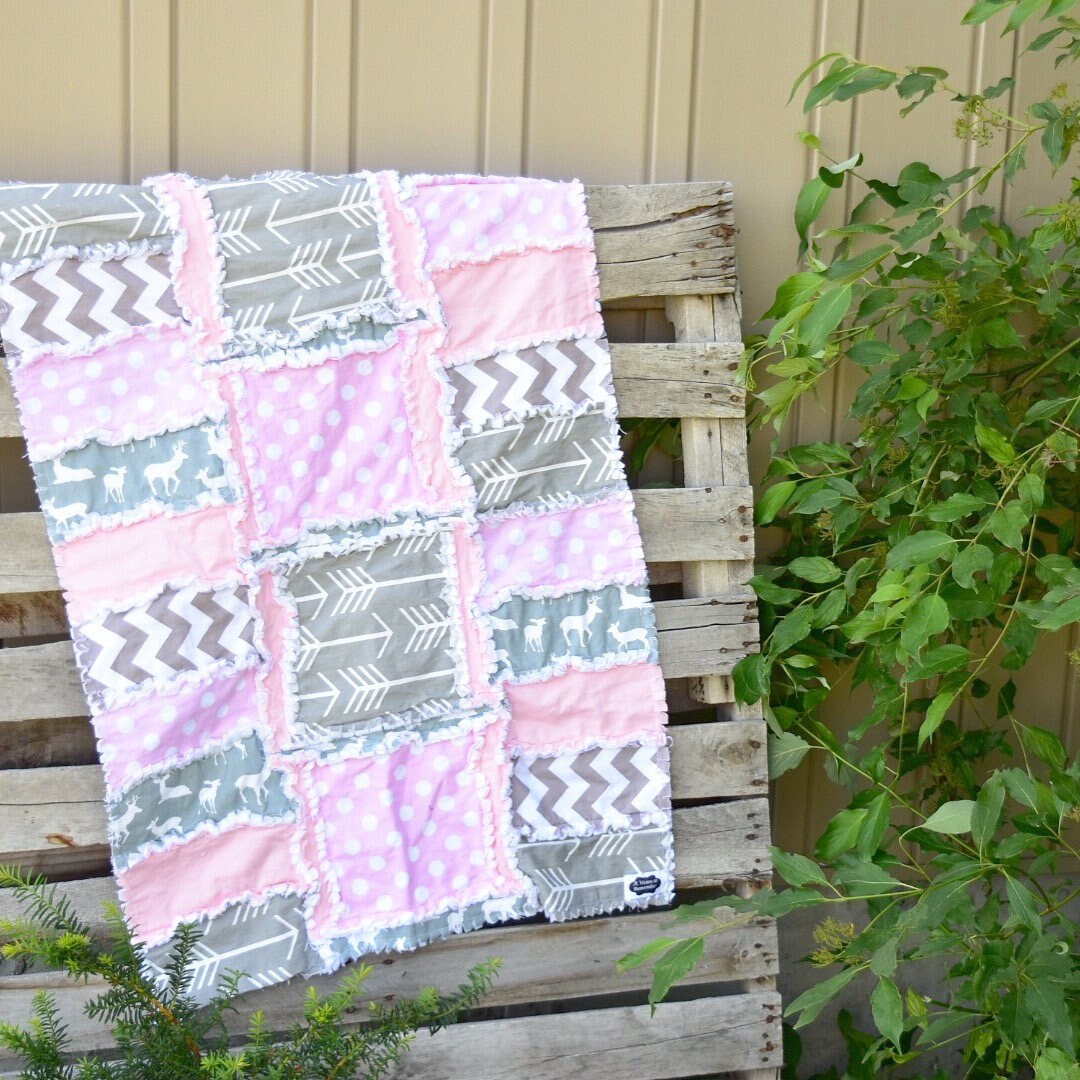 Baby Rag Quilt Pattern Addy Mae Easy Quilt Pattern PDF Rag Etsy