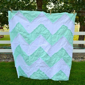 Herringbone Quilt Patterns PDF, Rag Quilt Pattern, Rag Baby Quilt and Rag Quilt Throw Quilt Pattern PDF