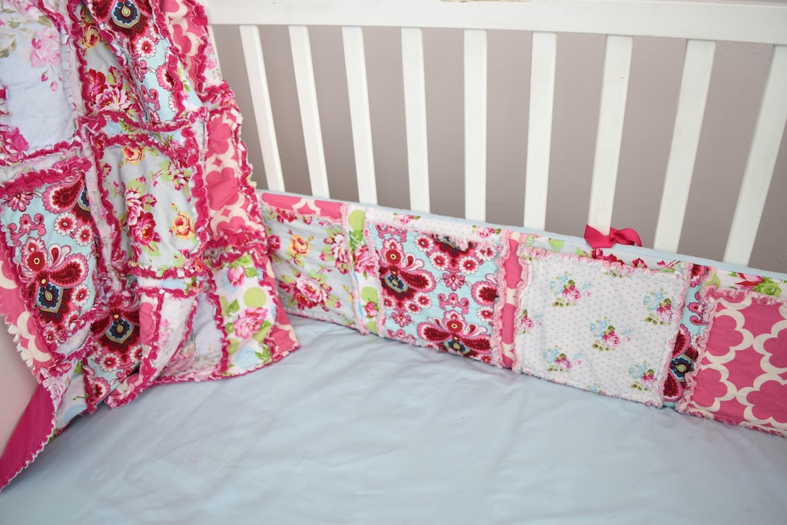 Baby Bumper Pads Sewing Pattern Crib Bumper Pattern Rag Etsy