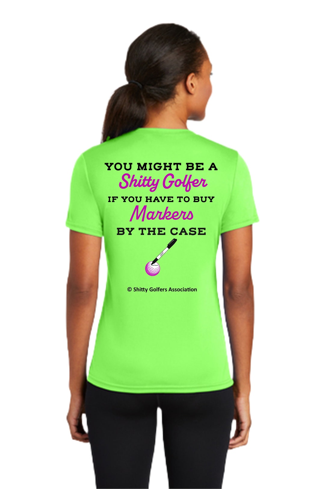 Funny Ladies Golf T Shirts Golfing Shirts for Women Ball - Etsy