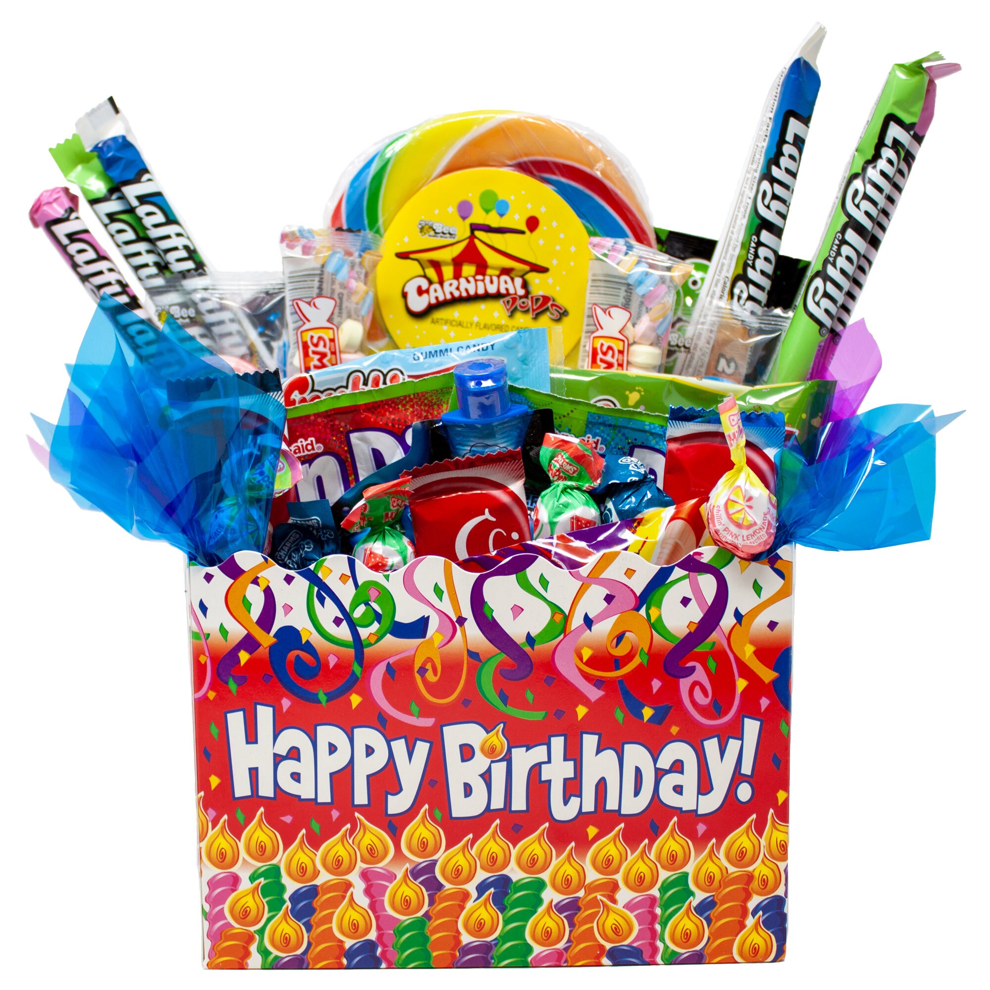 Gluten Free Happy Birthday Gift Box Colorful Candy for Kids Etsy
