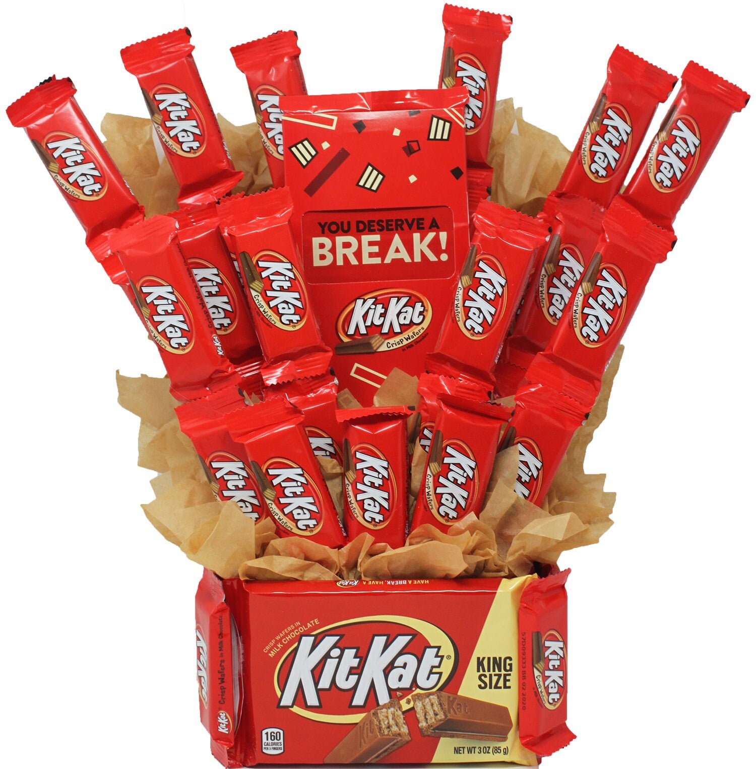 Gimme a Break Kit Kat Candy Bouquet with King Size Etsy