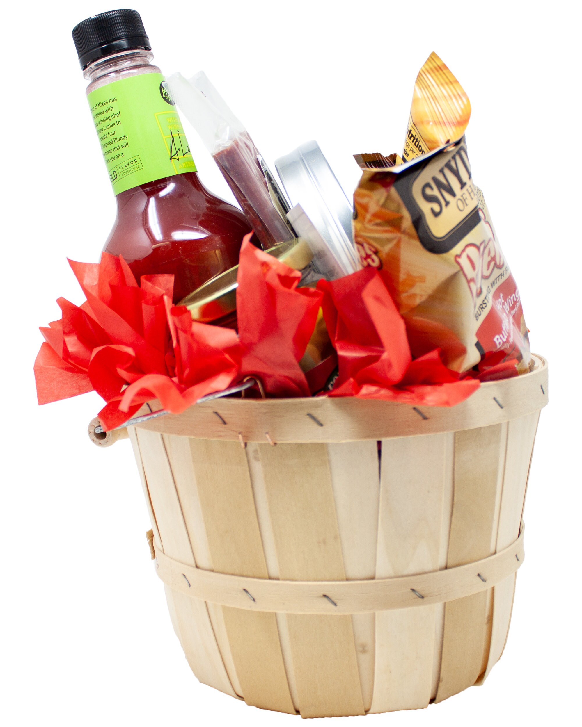 Bloody Mary Mix Gift Set With Pretzels Rim Salt Asparagus Etsy
