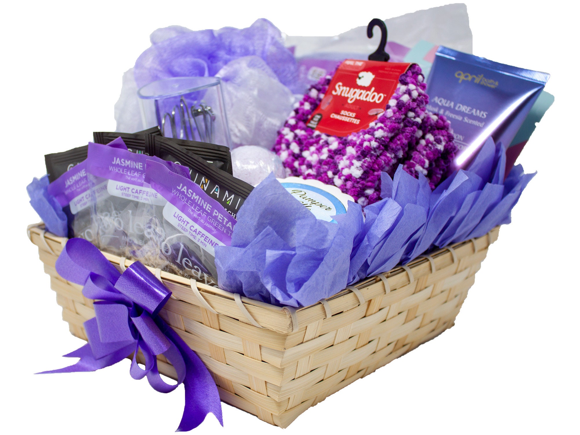 Relaxation Gift Basket for Stress Relief Send Relaxation to Etsy