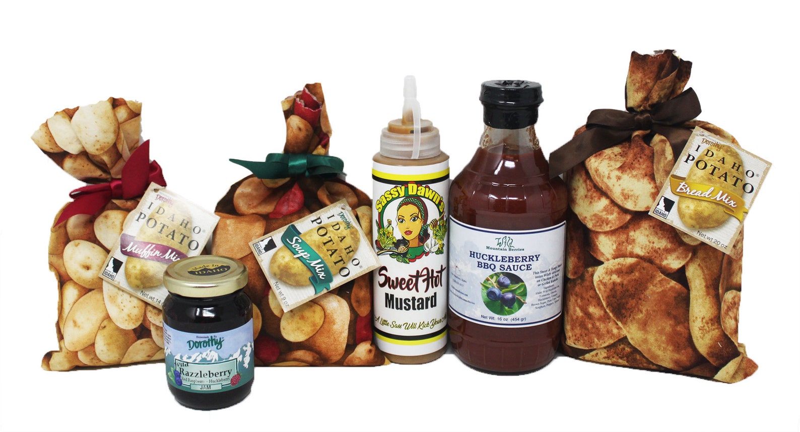 Unique Idaho Gift Basket With Huckleberry BBQ Sauce & Etsy