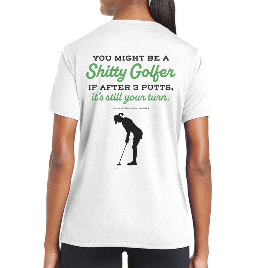 Funny Ladies Golf T Shirts Golfing Shirts for Women 3 Putt Etsy