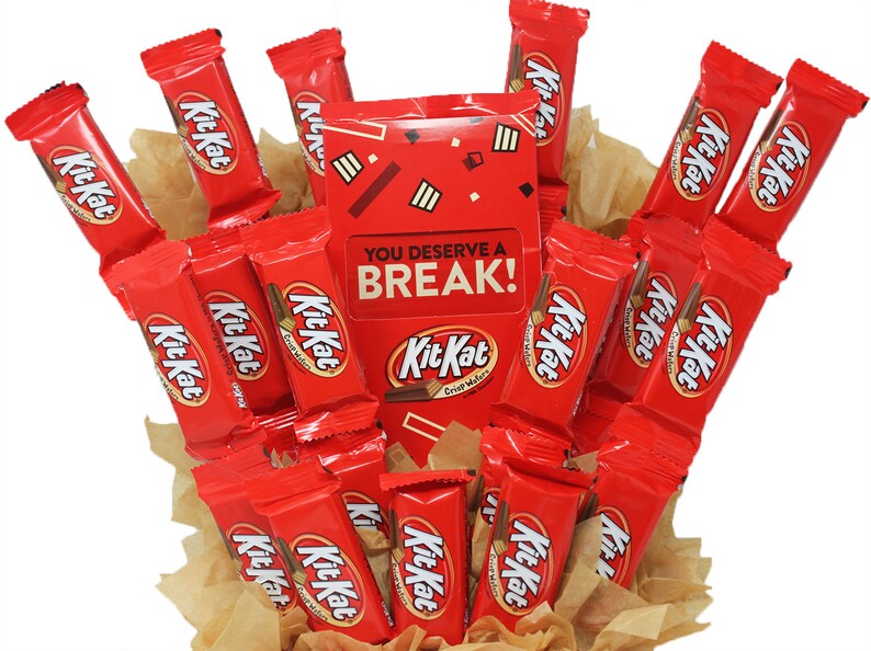 Gimme a Break Kit Kat Candy Bouquet with King Size Etsy