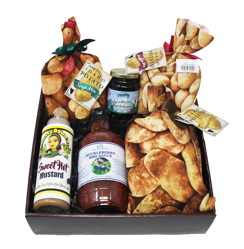 Unique Idaho Gift Basket With Huckleberry BBQ Sauce & Etsy