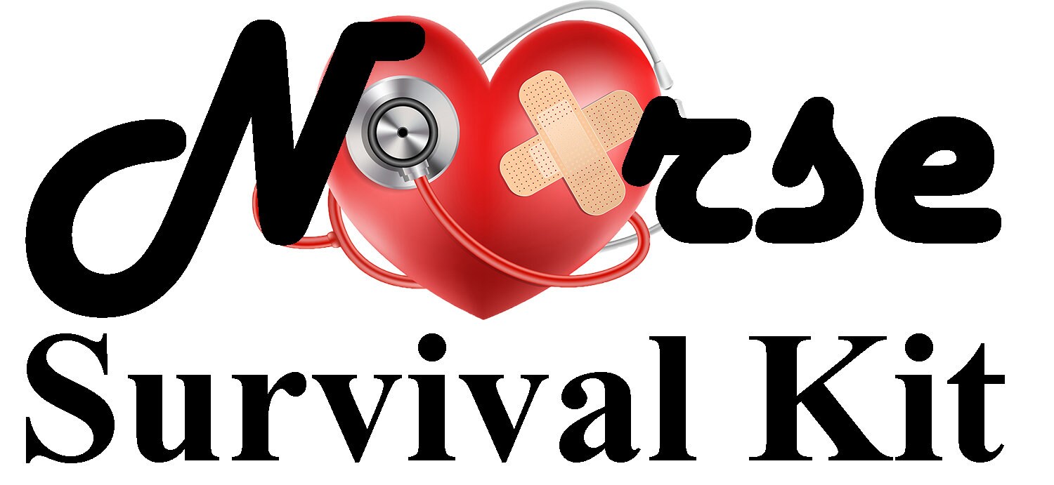 Nurse Survival Kit Fully Loaded With Witty Instruction Card Etsy