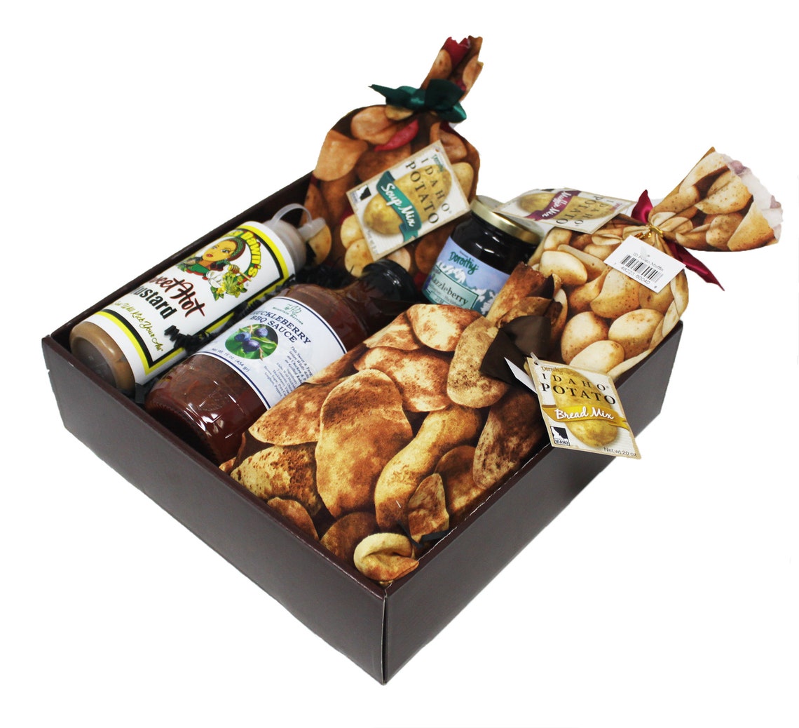 Unique Idaho Gift Basket With Huckleberry BBQ Sauce & Etsy