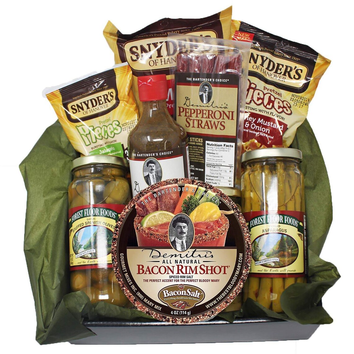 Bloody Mary Gift Basket With Extra Horseradish Etsy