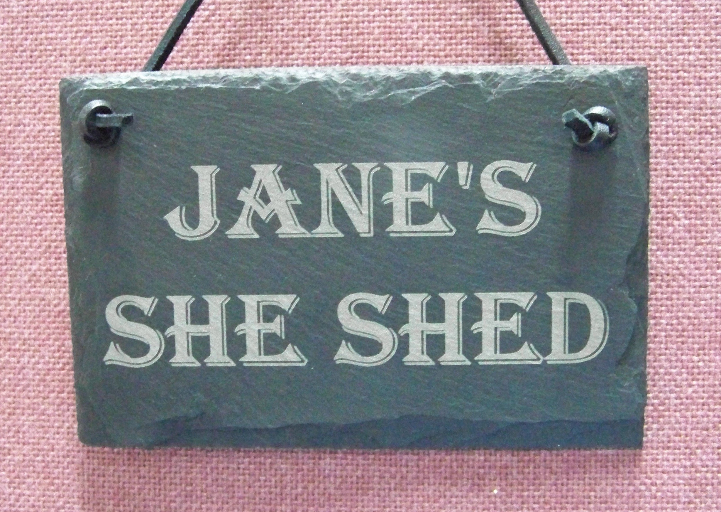 Custom Slate Sign. A custom engraved sign for celebrating a wedding, …