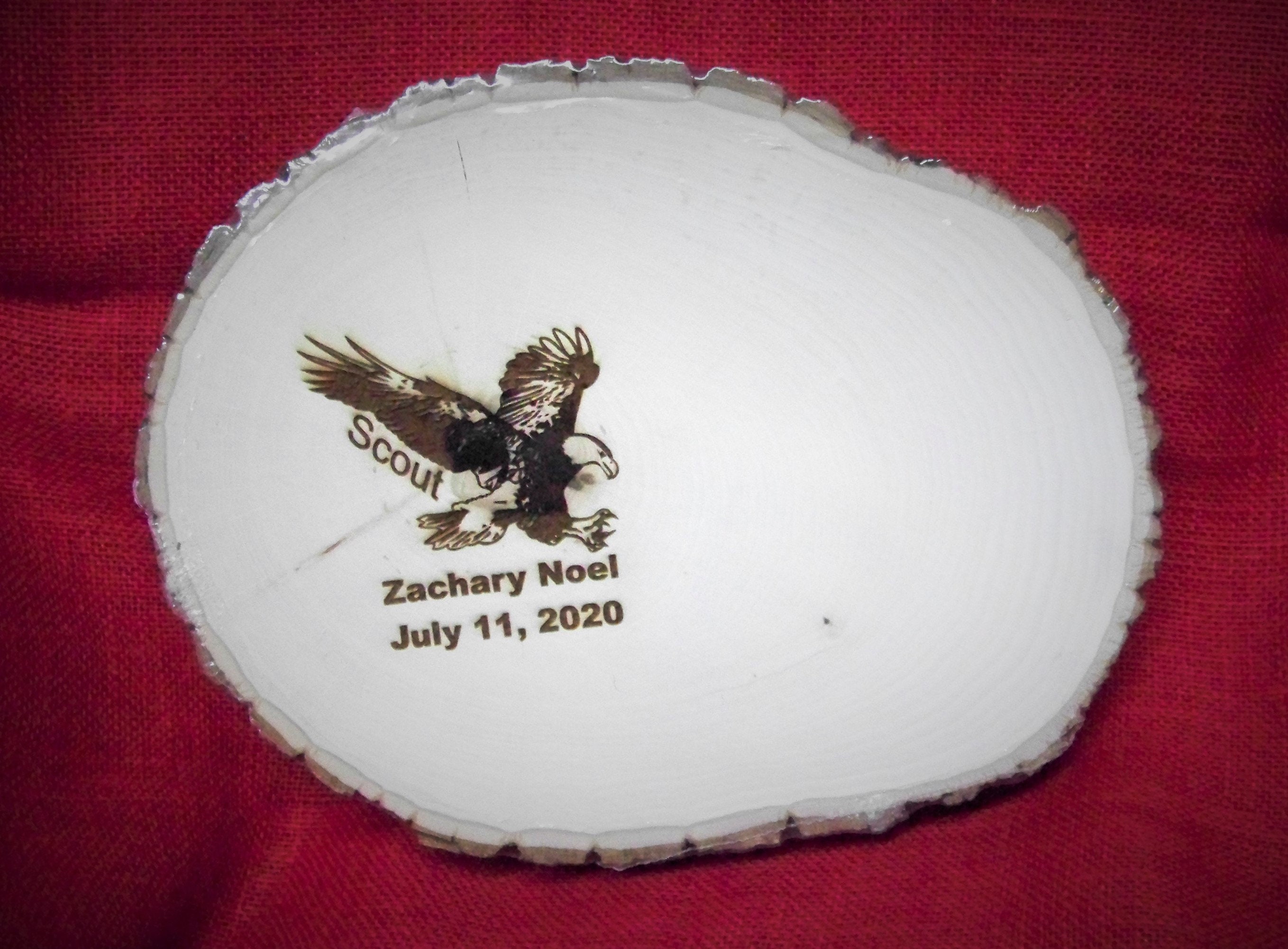 Eagle Scout Personalized Guest Book. Court of Honor guest book. Natur…
