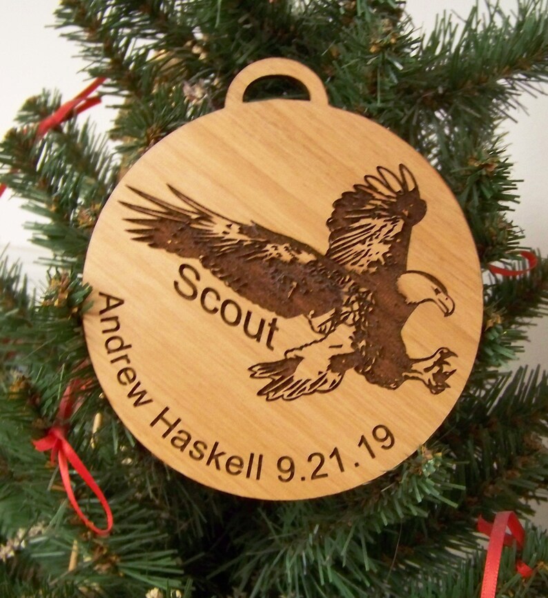 Eagle Scout Christmas Ornament 