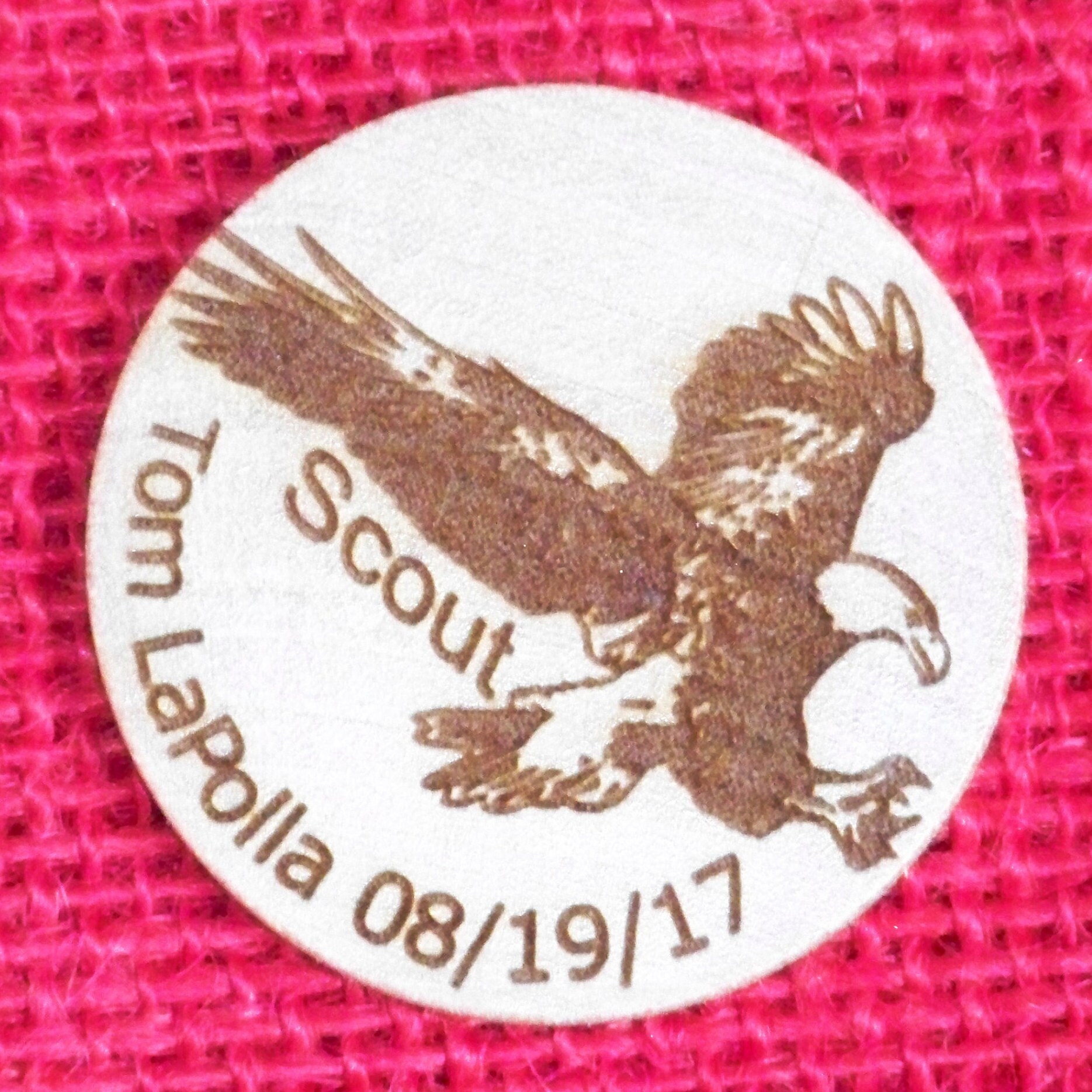 Eagle Scout Personalized Thank You Coin. A gift for your Scoutmaster,…