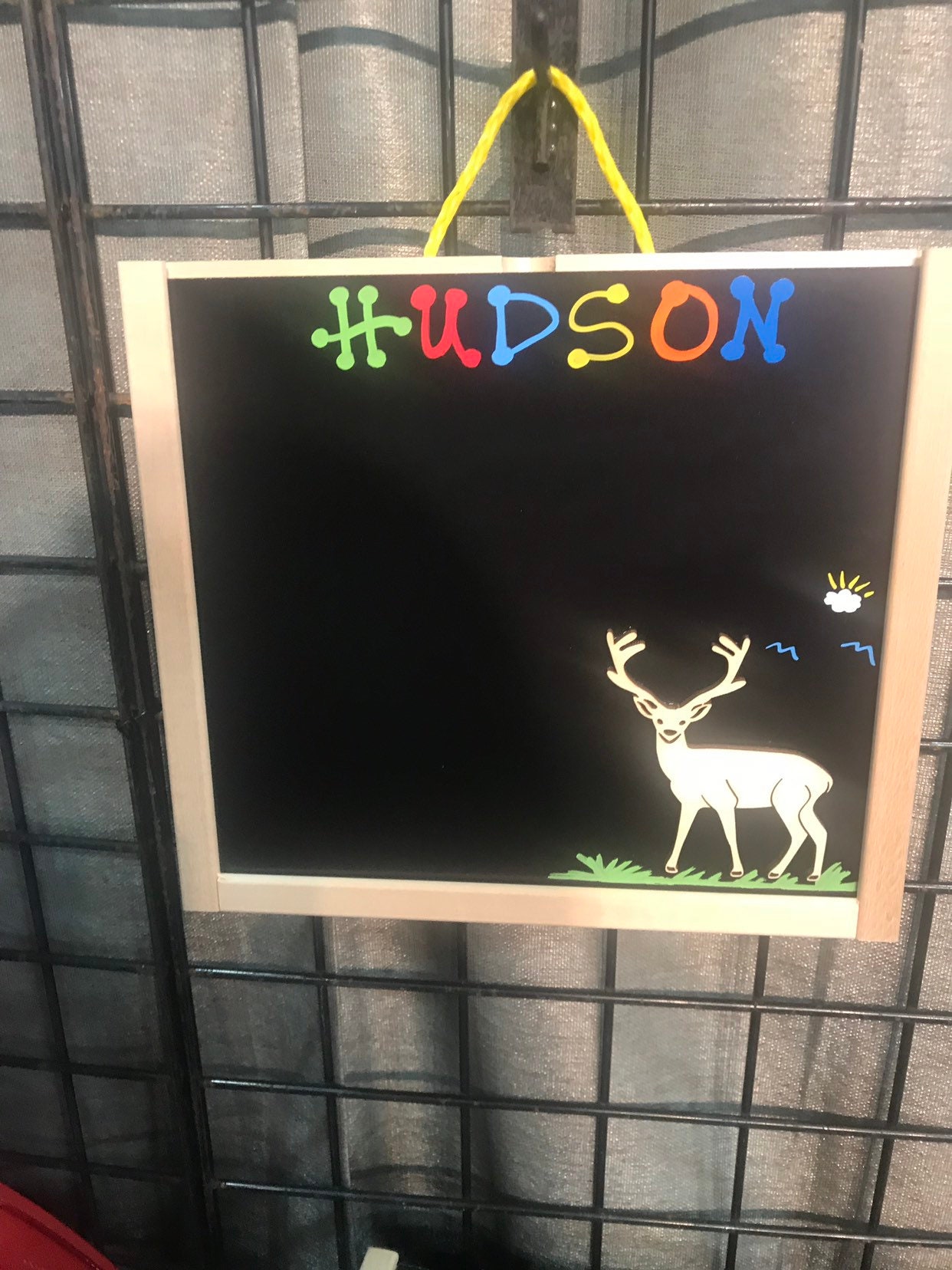 Chalkboard On Front/Dry Erase On Back Etsy