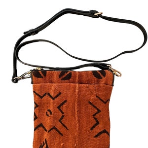 Sheena Collection of Authentic Mudcloth Crossbody Mini- Bag