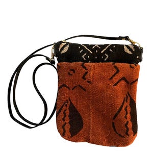 Nylah Collection of Authentic Mudcloth Crossbody Mini- Bag