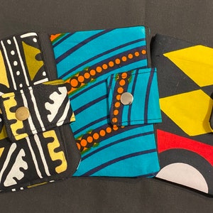 Ankara Print Passport Cover