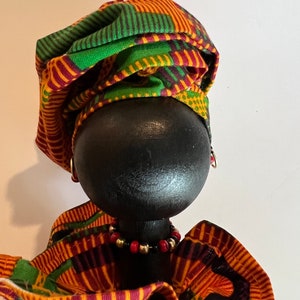 Cultural Pride Holiday Wooden African Peg Dolls in Authentic - Etsy