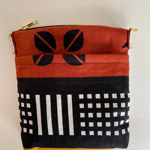 Ankara Print Crossbody Phone Bag