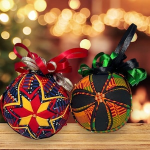 Kented Holiday Ornaments