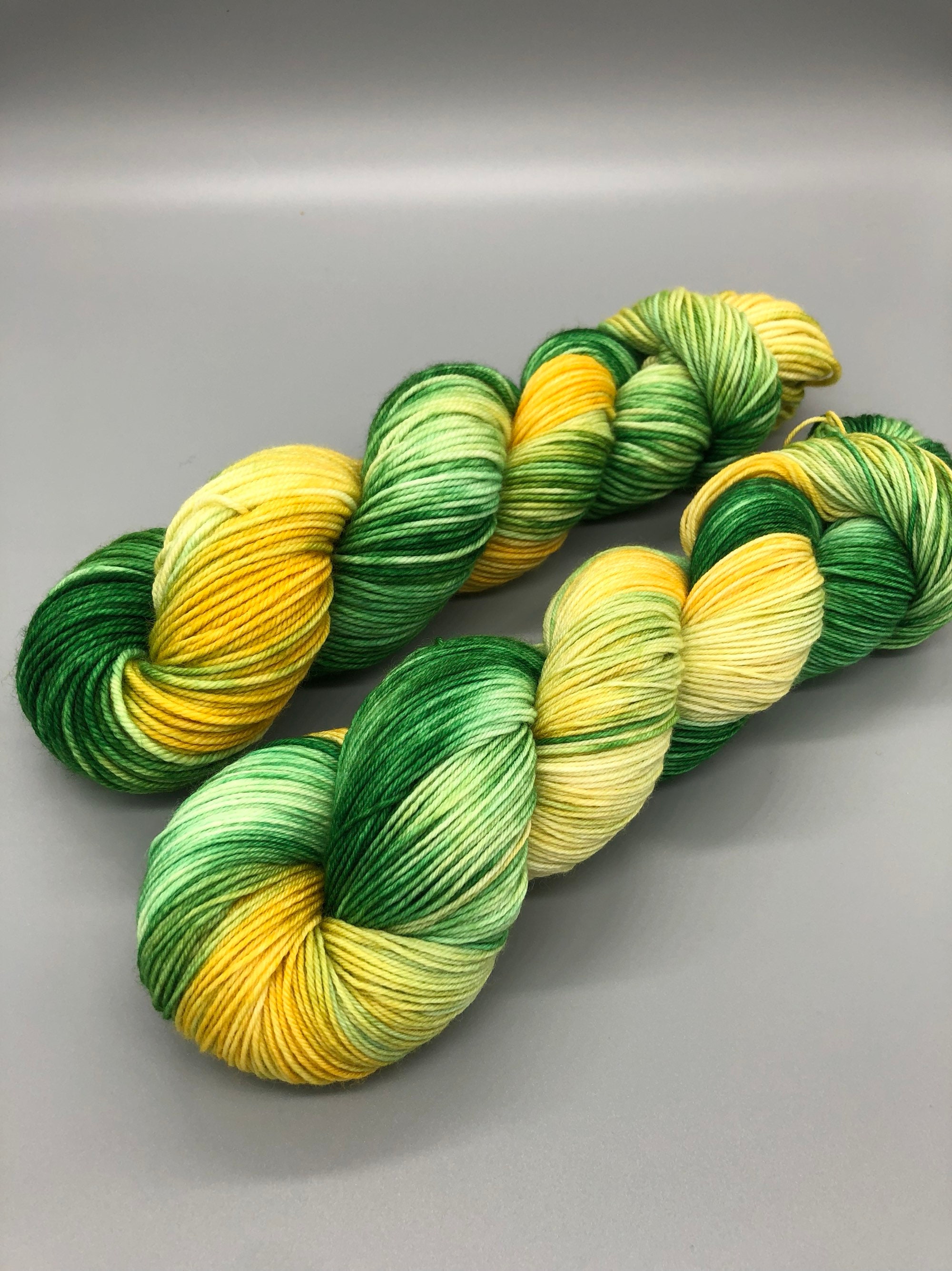 Fingering weight DK weight and Bulky Three Little Birds Worsted weight