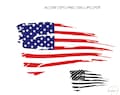 Distressed American Flag SVG, distressed american flag vector, American Flag flag, svg files, svg for cricut\/silhouette product logo