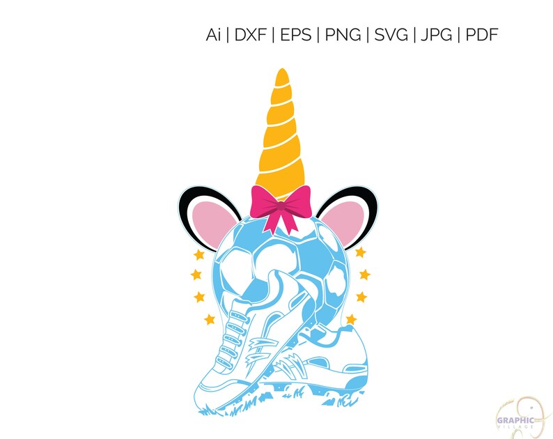 56+ Unicorn With A Soccer Ball Embroidery