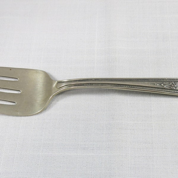 Vintage Rogers Cutlery Co. Winfield Silverplate Meat Serving Fork