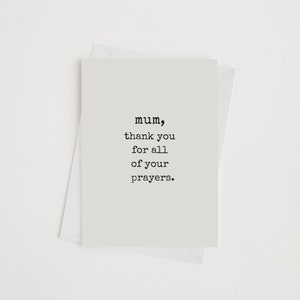 Mother's Day Greeting Card for Praying Mother | Christian Greeting cards | Christian cards | Inspirational Greeting Cards