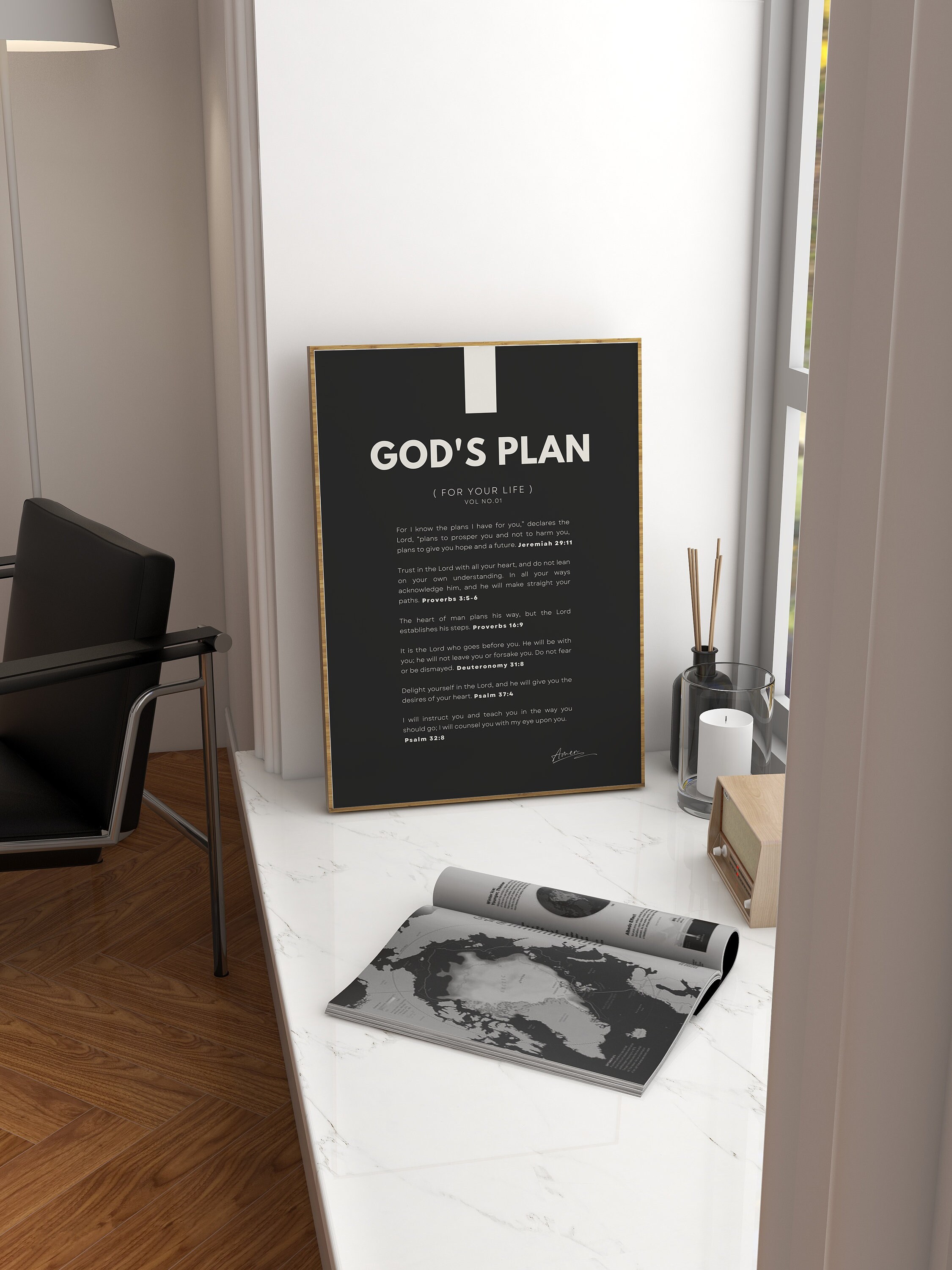 El plan de Dios para tu vida / Póster de las promesas de Dios ...