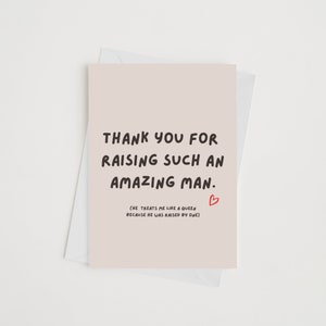 Tarjeta de felicitación para la suegra / Tarjeta de felicitación del día de la madre / Tarjetas de felicitación cristianas / Tarjetas cristianas / Tarjetas de felicitación inspiradoras