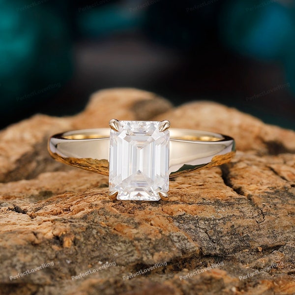 Wide Engagement Ring Etsy