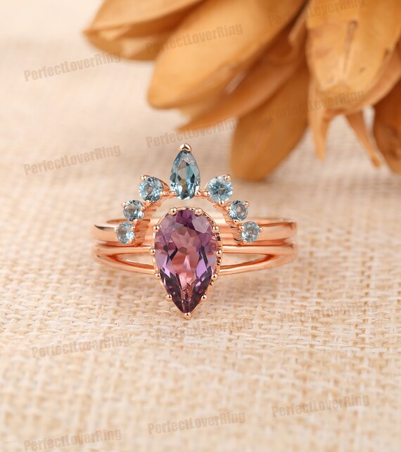Custom amethyst hotsell engagement rings