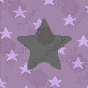 Amethyst Stern Decke Häkelanleitung