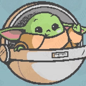 Star Wars Crochet Embroidery Knit Pattern