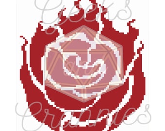 Ruby Emblem Blanket Pattern