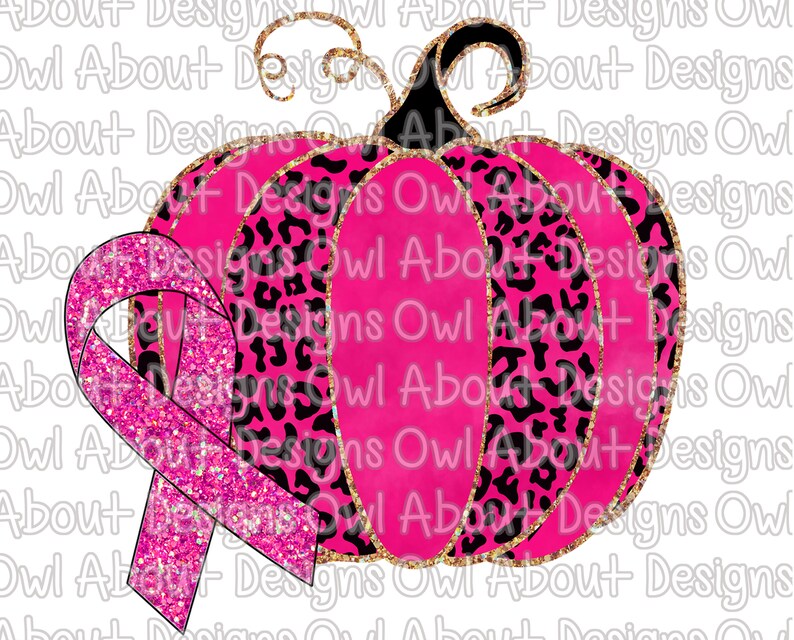 Breast Cancer Ribbon And Pumpkin Digital Download Cheetah Etsy 3-pcs-breast-cancer-ribbon-stencil-11-7x8-3-inch-breast-cancer-raise