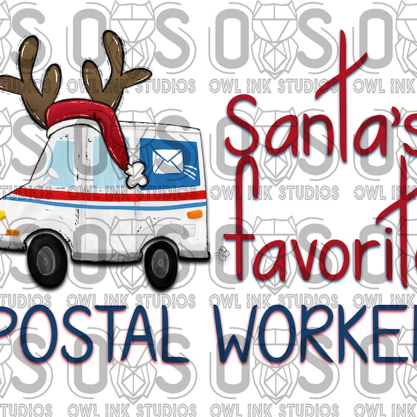 Postal Worker Clipart - Etsy