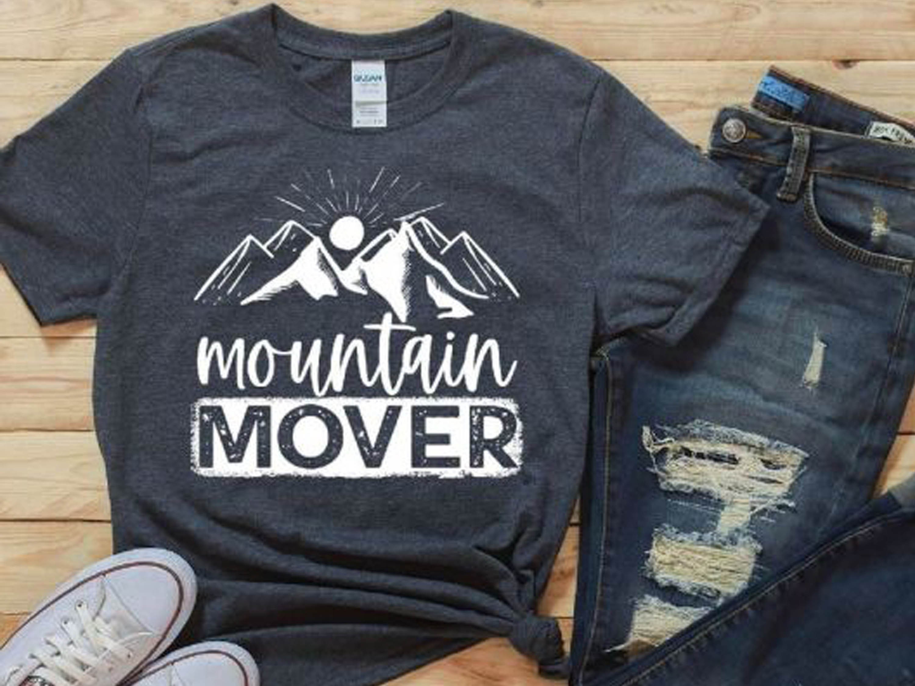 I Am a Mountain Mover Svg Etsy