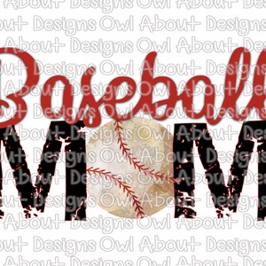 Grunge Baseball Digital Download. Baseball. Sublimation Download. Mom. Distressed Baseball. Sports. Clipart. Mama. Momma. Spring Sports. PNG