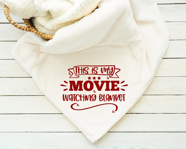 This is My Movie Watching Blanket Movie Svg Movie Night Svg | Etsy