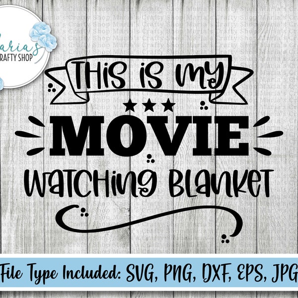 This is My Watching Blanket Svg Etsy