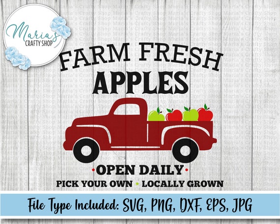 Custom Stamp - Family Farm + Apple Orchard - Logo Stamp — Modern Maker  Stamps