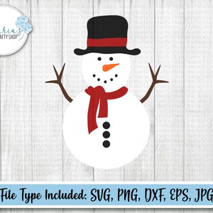 Snowman svg, winter svg, christmas svg, snowman clipart, Snowman cut file, snowman shirt svg, cut files in svg, png, dxf, eps, jpg