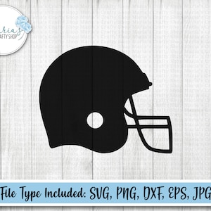 フットボール ヘルメット SVG、フットボール SVG、SVG、PNG、DXF、EPS、JPG のファイルの切り取り