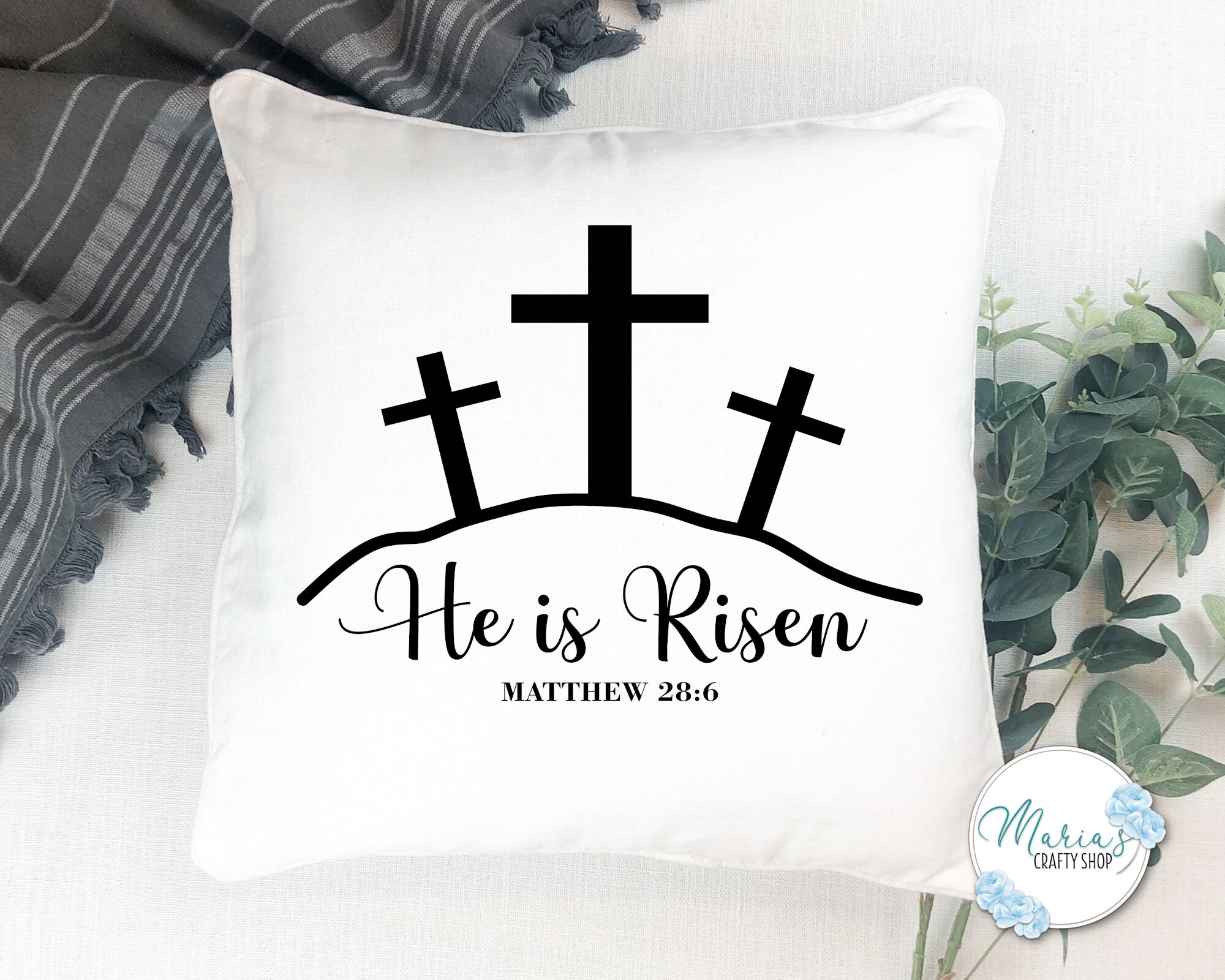 He is Risen Svg He is Risen With Three Cross Svg Religious Etsy UK