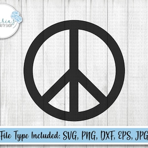 Vredesteken svg, vredessymbool png-illustraties, gesneden bestanden in svg, eps, dxf, png en jpg